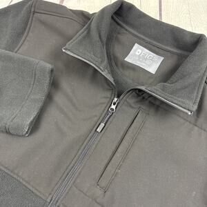 FIGS Jacket Womens XL Black Ferrier Full Zip Fleece Medical Scrubs Nurse